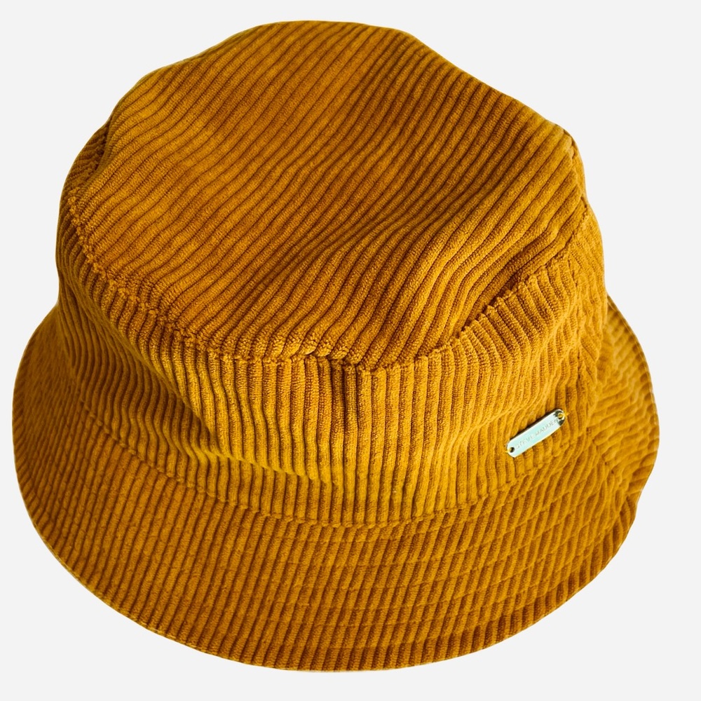 Steve Madden Dark Tan Corduroy Bucket Hat